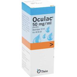 Oculac 50mg/ml 10ml Øyedråper