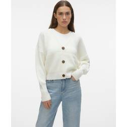 Vero Moda Vmlea Strickjacke - Weiß