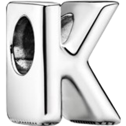 Pandora Letter K Charm - Silver