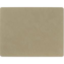 Lind DNA Nupo Placemat Square L Herbal Dust 35x45 cm Place Mat Beige, Green