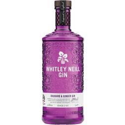 Whitley Neill Rhubarb Ginger S Gin 1000 ml 43% 100cl