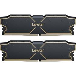 LEXAR THOR OC 32GB Kit (2x16GB) DDR5-6000 Schwarz UDIMM Desktop-Arbeitsspeicher mit Overclocking