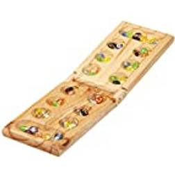Relaxdays Kalaha Spel 48 Stenar För 2 Personer