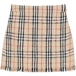 Burberry Skirt Woman colour Beige Beige