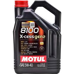 Motul 8100 X-CESS Gen2 5W-40 5L Motorolja
