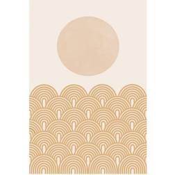 Pelcasa Retro Summer Beige Poster 30x40cm