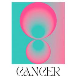 Pelcasa Cancer Multicolor Plakat 50x70cm