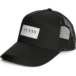 Guess Factory Mesh Logo Baseball Hat - Black