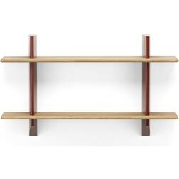 Vitra Rayonnage Japanese Red/Oak Scaffale per libri 70cm