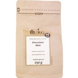 Burg Chocolate Mint Ground Flavoured Coffee 250g 1pak