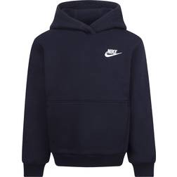 Nike Little Kid's Sportswear Club Fleece Pullover Hoodie - Black (86L088-023)