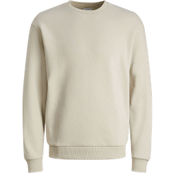 Jack & Jones Junior Bradley Plain Sweatshirt - Beige/Moonbeam (12250530-123)