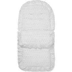 For Your Little One Broderie Anglaise Footmuff Cosy Toes Buggy