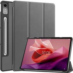 MAULUND Tab P12 Magnetisk Tri-Fold Konstläder Fodral Stativfunktion