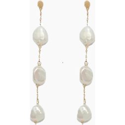 Sorelle Jewellery Pearls Øreringe Guld
