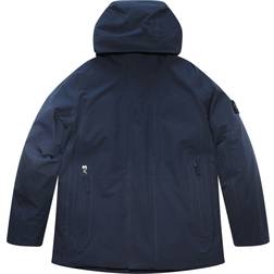 Stone Island Poetic Collective Crayon Arm Zip Hoodie - Black