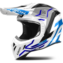 Airoh Aviator Ace Ground Blue Gloss Offroad Helmet