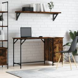vidaXL Computerbord 131 x 48 x 75 cm Skrivebord