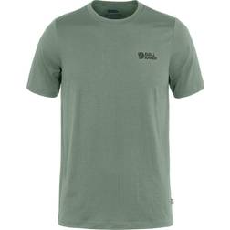 Fjällräven Mens Abisko Wool Logo S/S Grön PATINA GREEN/614 X-large