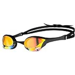 Arena Cobra Ultra Swipe Mirror - Yellow Copper/Black