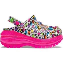 Crocs Classic Mega Crush Clog Lisa Frank - Electric Pink