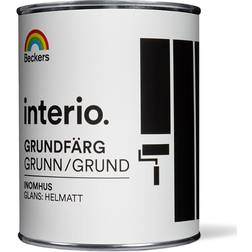 Beckers Grundfärg Interio Väggfärg Vit