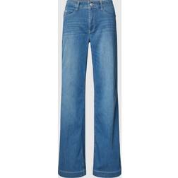 MAC Jeans Dream Wide Bukser - Blue Denim