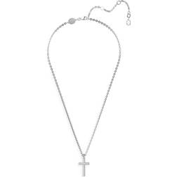 Swarovski Insigne Crystal Cross Pendant Necklace, 14.96-17.72