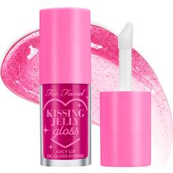 Too Faced Kissing Jelly Lip Oil Gloss - Raspberry 4.5ml