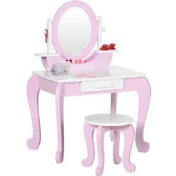 ZONEKIZ Kid's Dressing Table Set