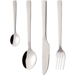 Aida Raw Stainless Steel Cutlery Set 24pcs