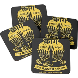 WHIBOS The Raven Saloon Coaster 4pcs