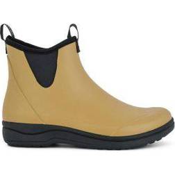 Green Comfort Rafael Rain Rubber Boot - Mustard