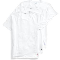 Polo Ralph Lauren 3Pk Slim Crew Tee White