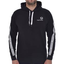 Sergio Tacchini Mens Devok Taped Hoodie - Black