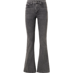 Gina Tricot Low Waist Bootcut Jeans - Gray