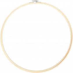 Infinity Hearts Broderiring Bambu Natur 34cm