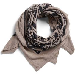 Pieces Novis Scarf - Silver Mink