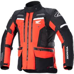 Alpinestars Honda Bogota' Pro Drystar MC-Jacka - Ljusröd/Svart