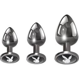 Playboy Pleasure 3 Ways Anal Plug Set