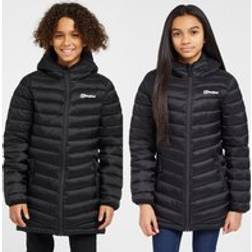 Berghaus Kids' Longline Kirkhale Baffle Jacket, Black