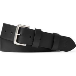 Polo Ralph Lauren Leather Roller Buckle Belt, Black