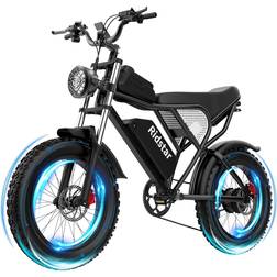 Ridstar 20" Fat Tire Electric Motorcycle for Adults