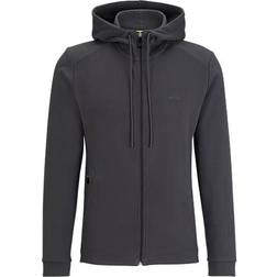 BOSS Men's Saggy Curved Sweat Jacket - Dark Grey