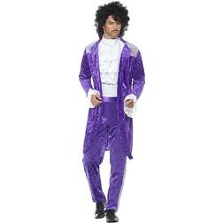 Smiffys 80's Purple Musician Costume