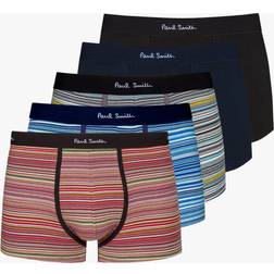 Paul Smith Signature Stripe Plain Boxer Briefs 5-Pack - Multicolour