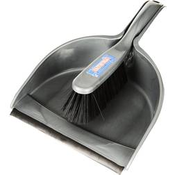 Faithfull Plastic Dustpan and Brush Set