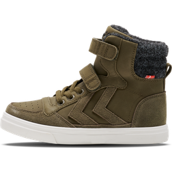 Hummel Jr Stadil Winter High Sneakers - Dark Olive