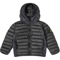 Stone Island Jr Lightweight Down Jacket - Black