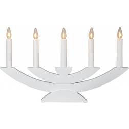 Star Trading Navida White Adventsljusstake 42cm
